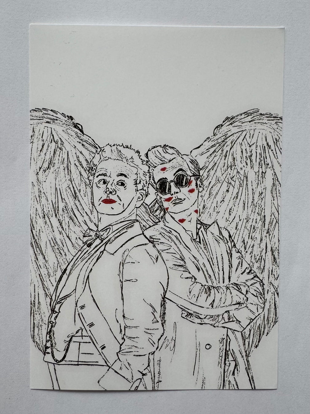 Good Omens Print Trio