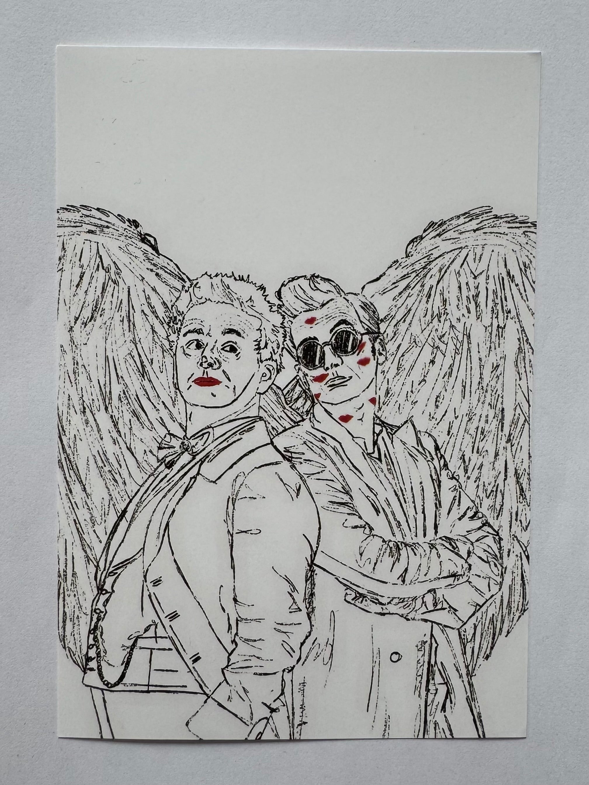 Good Omens Print Trio