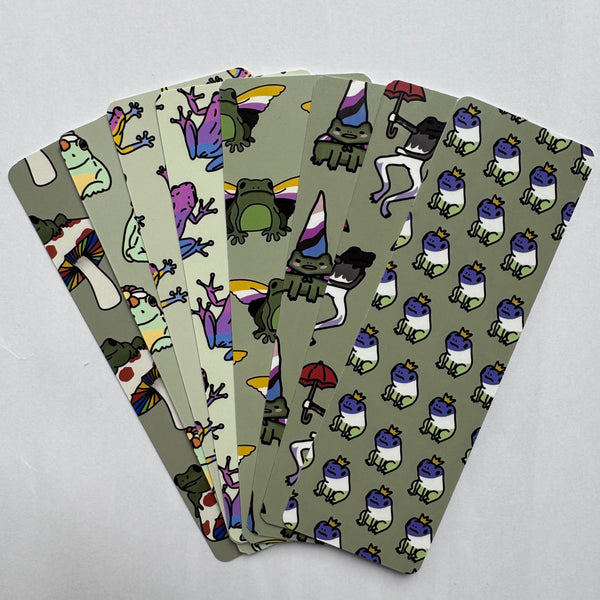 Pride Frog Bookmark