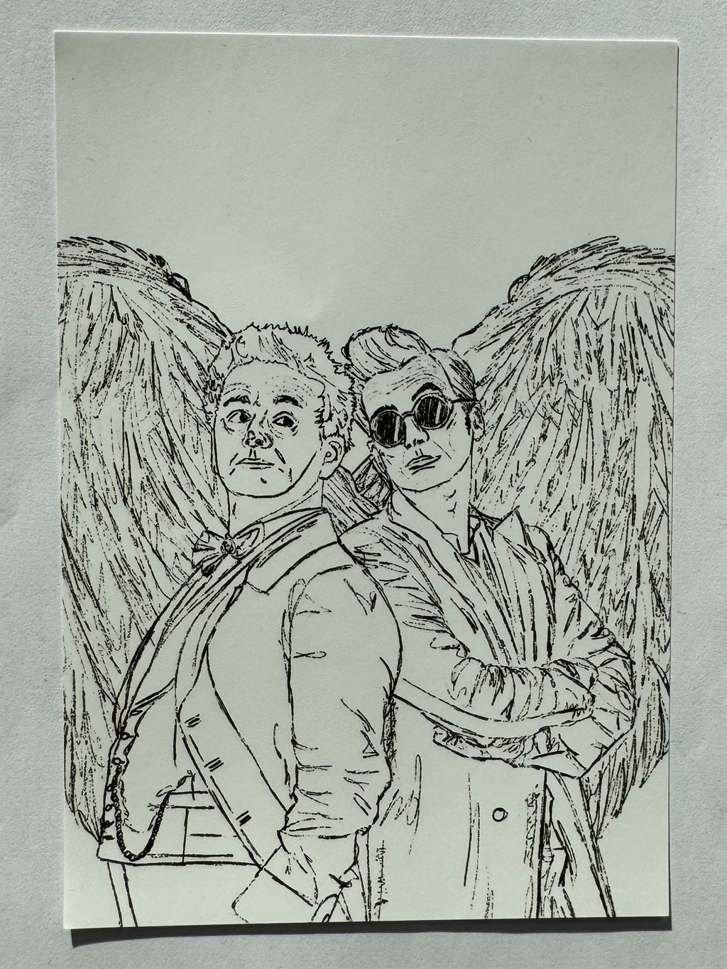 Good Omens Print Trio