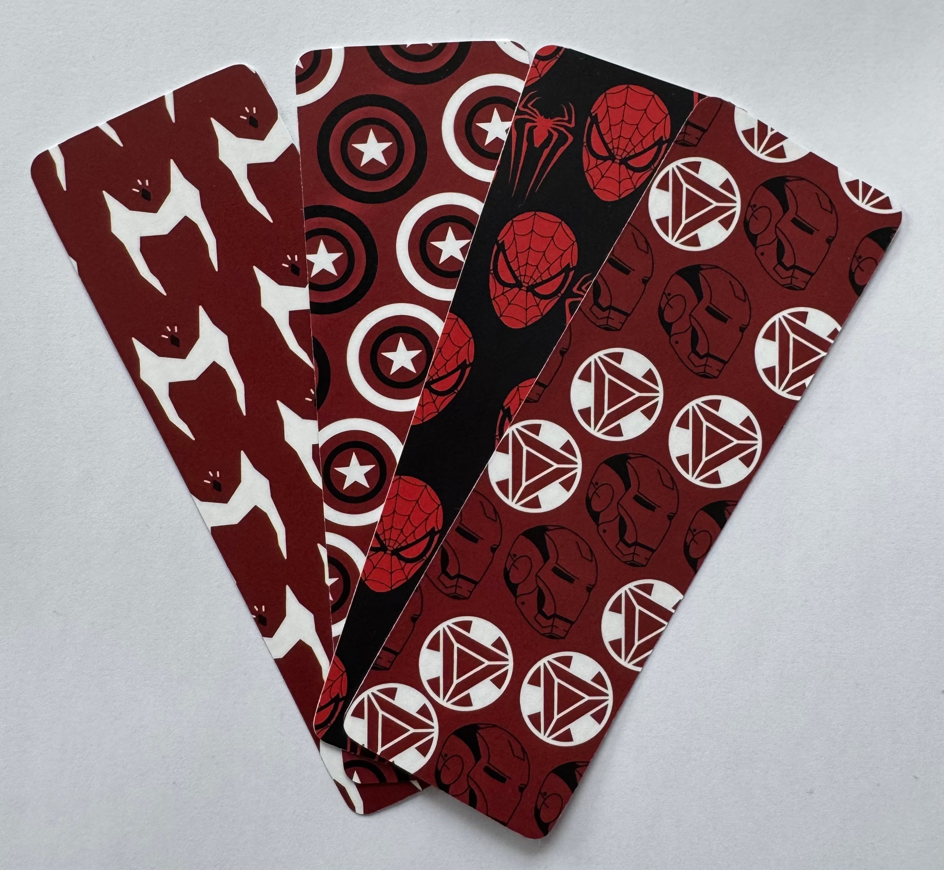 MCU Bookmark Set of 4