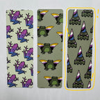 Genderfluid Frog Bookmark