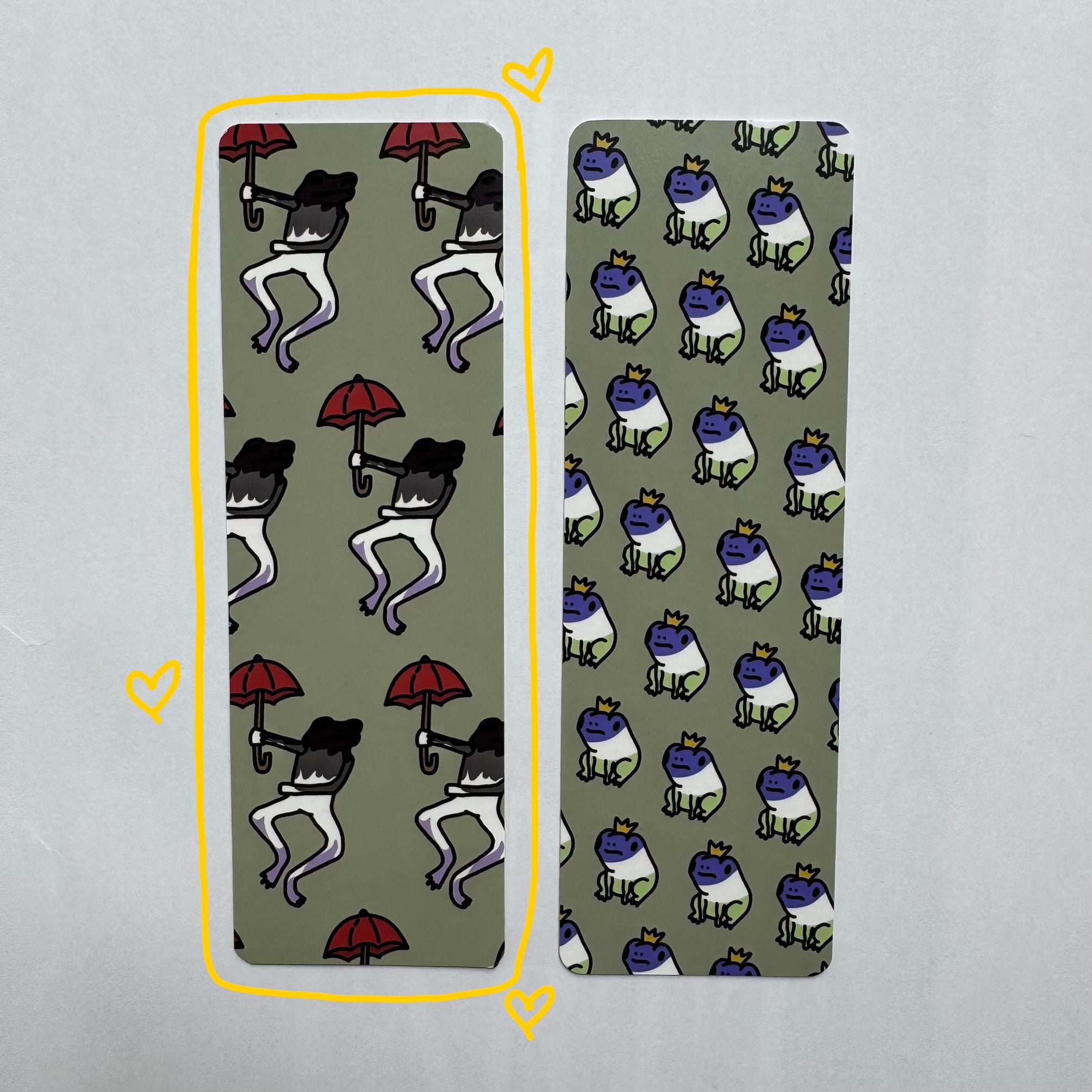 Demisexual Frog Bookmark