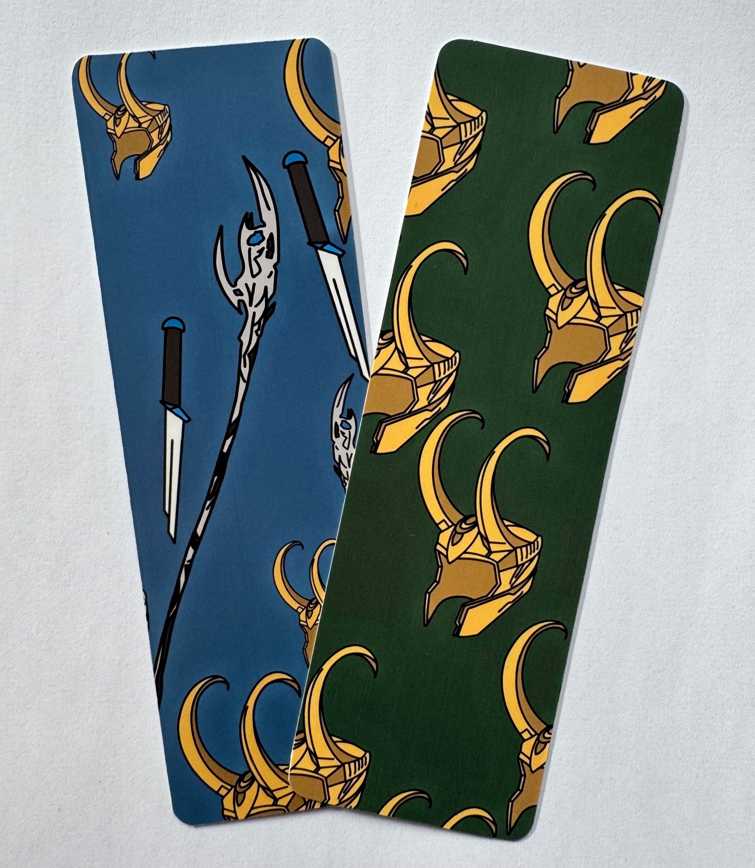 Loki Bookmark Pair