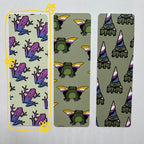 Bisexual Frog Bookmark