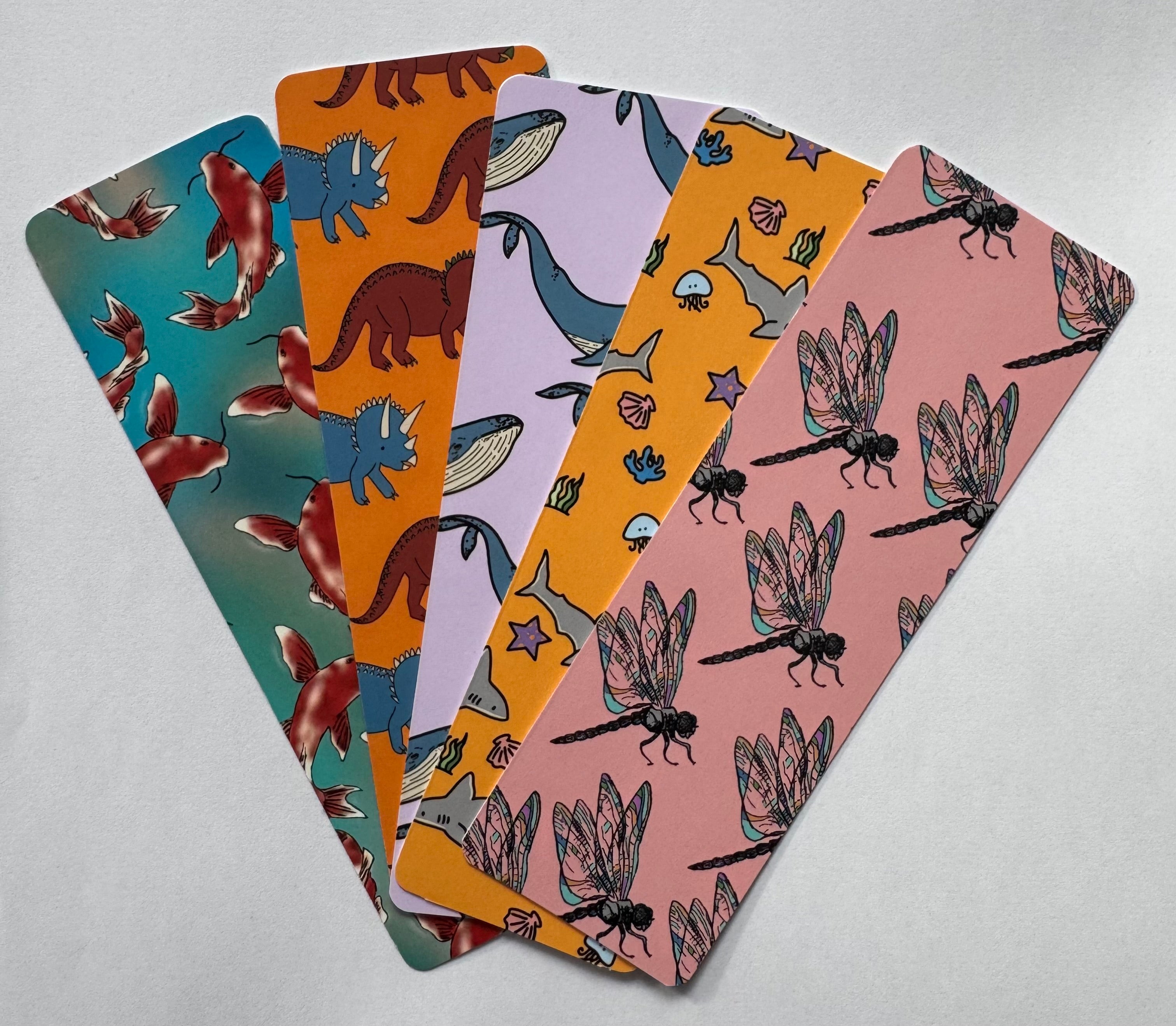 Creature Bookmark Set of 5