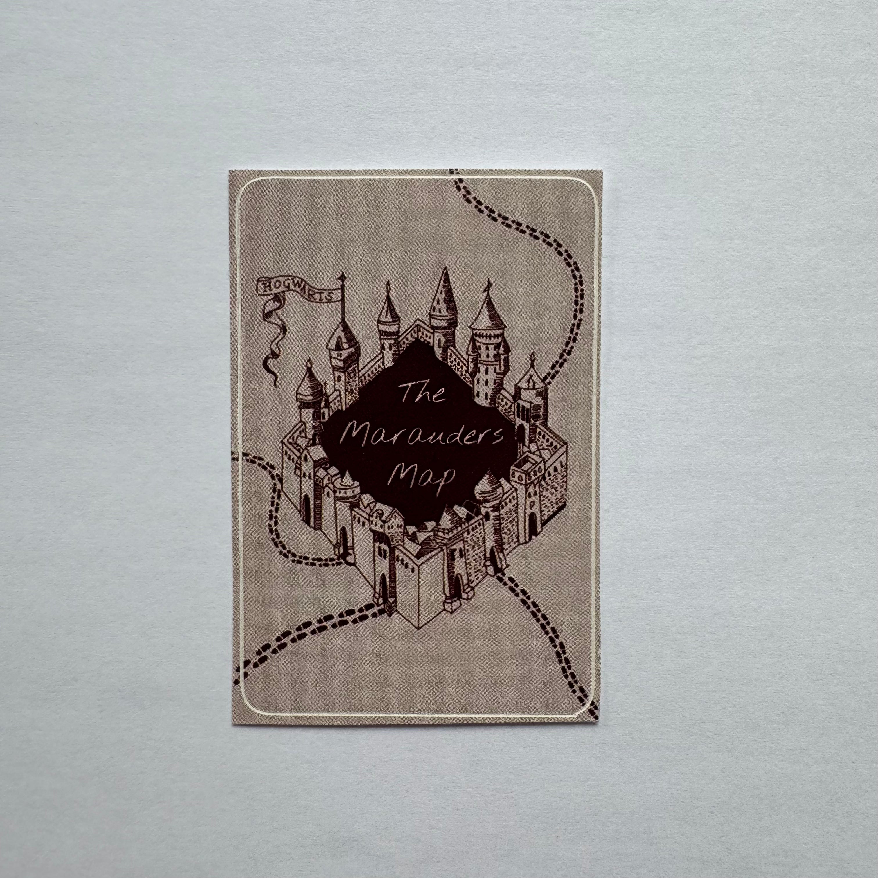 Marauders Map Sticker